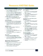 Preview for 6 page of Panasonic KX-DT543 Quick Reference Manual