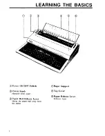 Preview for 8 page of Panasonic KX-E2000 Instruction Manual