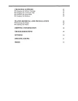 Preview for 7 page of Panasonic KX-E2000 Operator'S Instruction Manual