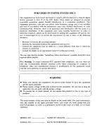 Preview for 2 page of Panasonic KX-E2020 Operator'S Instruction Manual