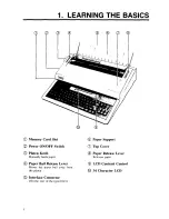Preview for 10 page of Panasonic KX-E2020 Operator'S Instruction Manual