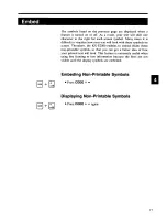 Предварительный просмотр 27 страницы Panasonic KX-E2500 Operator'S Instruction Manual