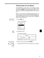 Предварительный просмотр 73 страницы Panasonic KX-E2500 Operator'S Instruction Manual