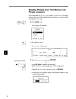 Предварительный просмотр 74 страницы Panasonic KX-E2500 Operator'S Instruction Manual