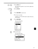 Preview for 147 page of Panasonic KX-E2500 Operator'S Instruction Manual