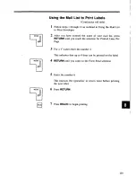 Preview for 149 page of Panasonic KX-E2500 Operator'S Instruction Manual