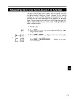 Предварительный просмотр 185 страницы Panasonic KX-E2500 Operator'S Instruction Manual