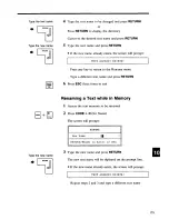 Предварительный просмотр 189 страницы Panasonic KX-E2500 Operator'S Instruction Manual