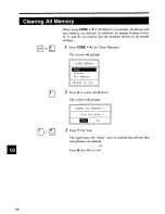 Предварительный просмотр 196 страницы Panasonic KX-E2500 Operator'S Instruction Manual