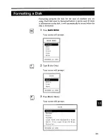 Предварительный просмотр 203 страницы Panasonic KX-E2500 Operator'S Instruction Manual