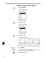 Предварительный просмотр 210 страницы Panasonic KX-E2500 Operator'S Instruction Manual