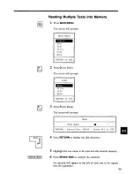 Предварительный просмотр 211 страницы Panasonic KX-E2500 Operator'S Instruction Manual