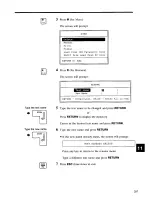 Предварительный просмотр 217 страницы Panasonic KX-E2500 Operator'S Instruction Manual