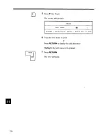 Предварительный просмотр 224 страницы Panasonic KX-E2500 Operator'S Instruction Manual