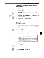 Preview for 163 page of Panasonic KX-E4500 Operator'S Instruction Manual