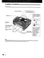 Предварительный просмотр 8 страницы Panasonic KX-F1000NZ Operating Instructions Manual