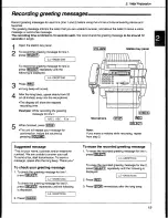 Preview for 19 page of Panasonic KX-F1200 Operating Instructions Manual