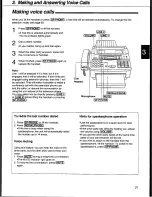 Preview for 21 page of Panasonic KX-F1200 Operating Instructions Manual