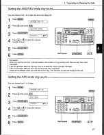 Preview for 27 page of Panasonic KX-F1200 Operating Instructions Manual