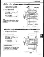 Preview for 35 page of Panasonic KX-F1200 Operating Instructions Manual