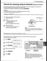 Preview for 41 page of Panasonic KX-F1200 Operating Instructions Manual