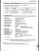 Preview for 85 page of Panasonic KX-F1200 Operating Instructions Manual