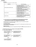 Preview for 60 page of Panasonic KX-F1200 Service Manual And Technical Manual