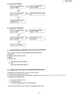 Preview for 61 page of Panasonic KX-F1200 Service Manual And Technical Manual