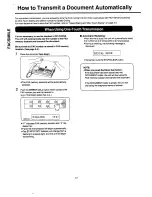 Предварительный просмотр 16 страницы Panasonic KX-F120BA Operating Instructions Manual