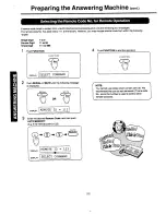 Предварительный просмотр 27 страницы Panasonic KX-F120BA Operating Instructions Manual