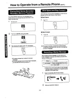 Предварительный просмотр 33 страницы Panasonic KX-F120BA Operating Instructions Manual