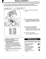 Предварительный просмотр 55 страницы Panasonic KX-F120BA Operating Instructions Manual