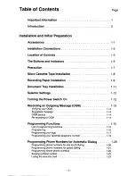 Preview for 4 page of Panasonic KX-F155 User Manual