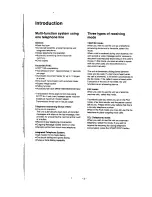 Preview for 3 page of Panasonic KX-F155BA Operating Instructions Manual