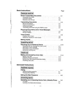 Preview for 5 page of Panasonic KX-F155BA Operating Instructions Manual