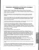 Preview for 125 page of Panasonic KX-F170 User Manual