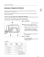 Preview for 17 page of Panasonic KX-F2510NZ Operating Instructions Manual