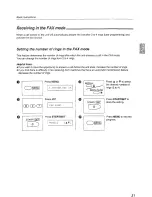 Preview for 31 page of Panasonic KX-F2510NZ Operating Instructions Manual