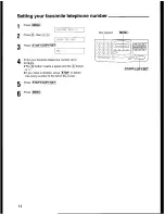 Preview for 14 page of Panasonic KX-F2581AL Operating Instructions Manual