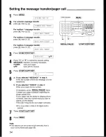 Preview for 54 page of Panasonic KX-F2581AL Operating Instructions Manual