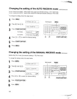 Preview for 18 page of Panasonic KX-F2581NZ Operating Instructions Manual