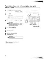 Preview for 22 page of Panasonic KX-F2581NZ Operating Instructions Manual