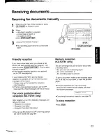 Preview for 23 page of Panasonic KX-F2581NZ Operating Instructions Manual