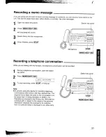 Preview for 33 page of Panasonic KX-F2581NZ Operating Instructions Manual