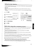 Preview for 49 page of Panasonic KX-F2581NZ Operating Instructions Manual