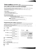 Preview for 50 page of Panasonic KX-F2581NZ Operating Instructions Manual