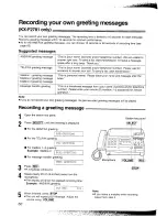 Preview for 60 page of Panasonic KX-F2581NZ Operating Instructions Manual