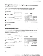 Preview for 70 page of Panasonic KX-F2581NZ Operating Instructions Manual