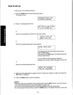 Preview for 32 page of Panasonic KX-F270 Operating Instructions Manual