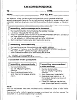 Preview for 145 page of Panasonic KX-F270 Operating Instructions Manual